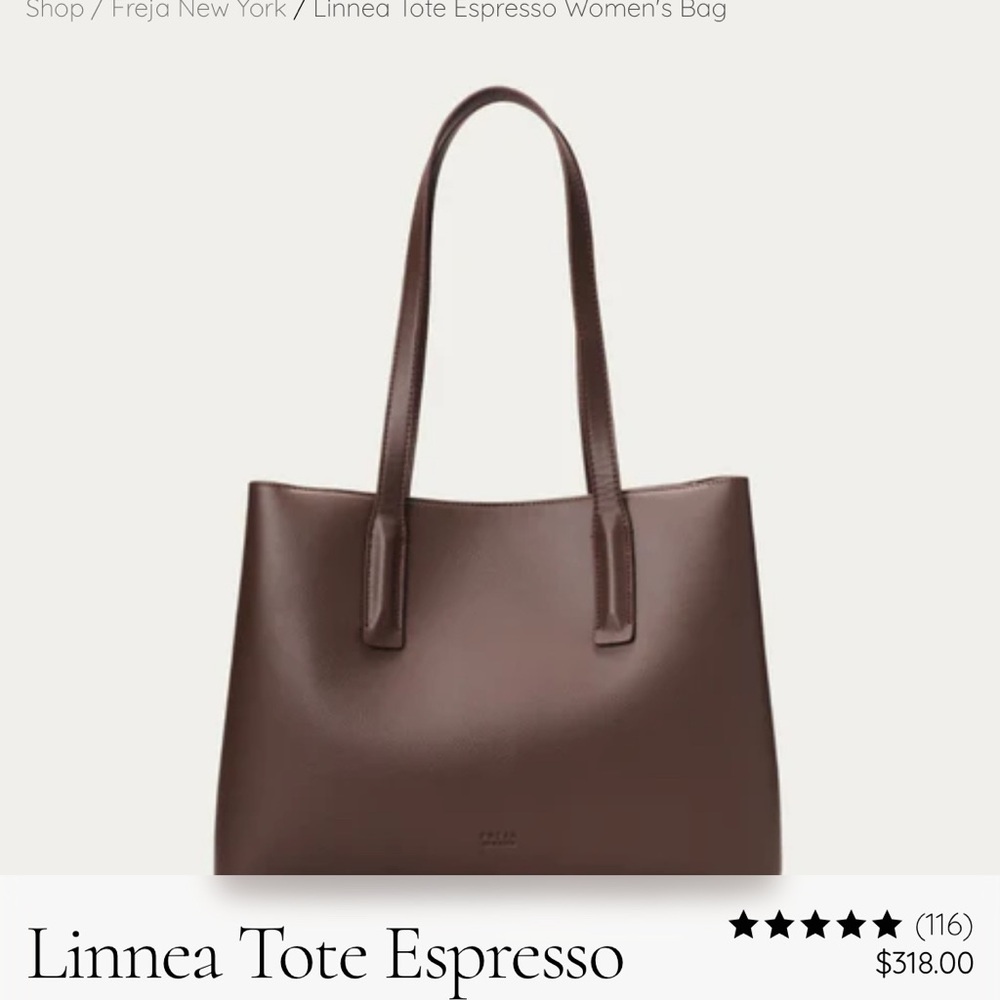 Freja “Linnea Tote Espresso”